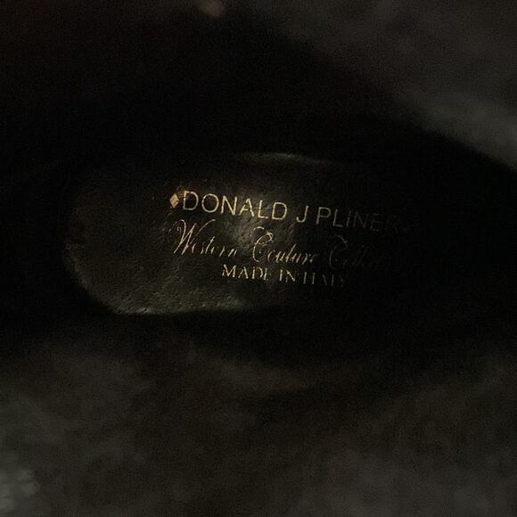 Donald J. Pliner Black Heeled Boots - Picture 11 of 11